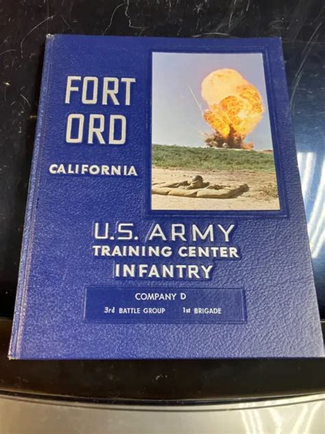 Fort Ord Ca Us Army Training Center Infantry Yearbook 1965 Cod 3rd