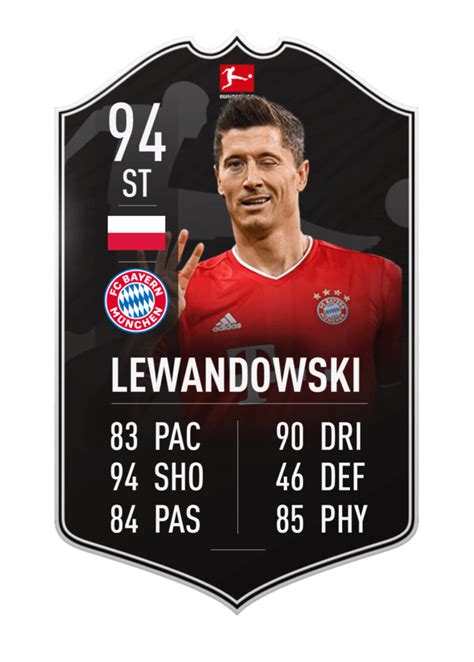 Robert lewandowski fifa 21 has 4 skill moves and 4 weak foot, he is. FIFA 21: POTM October Bundesliga Nominees - Predictions ...