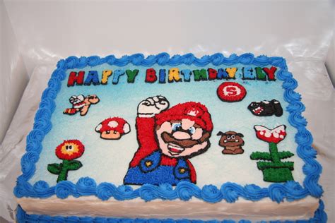 Mario is one of the most adorable characters ever produced by the whether it is a wedding cake or a birthday cake, a mario cake is sure brighten up your special. Mario Brothers Birthday Cake - CakeCentral.com