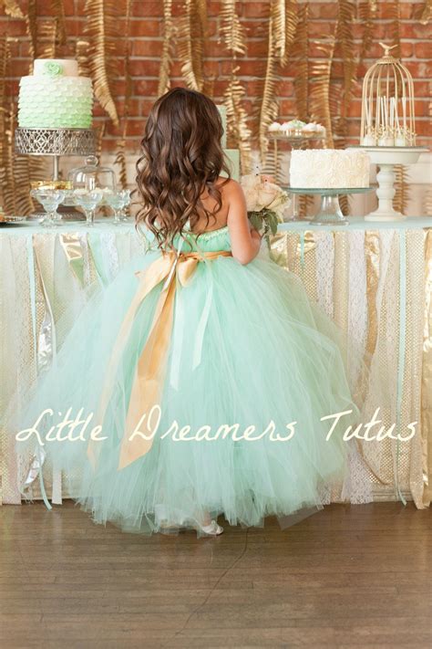 We did not find results for: Adorable Flower Girl Dress Mint Green Gold