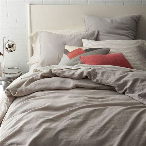 Check spelling or type a new query. Belgian Flax Linen Duvet Cover + Pillowcases - Platinum ...