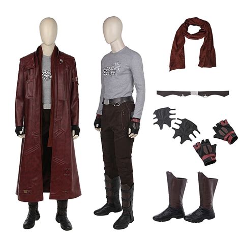 High Quality Star Lord Costume Peter Quill Guardians Of The Galaxy 2