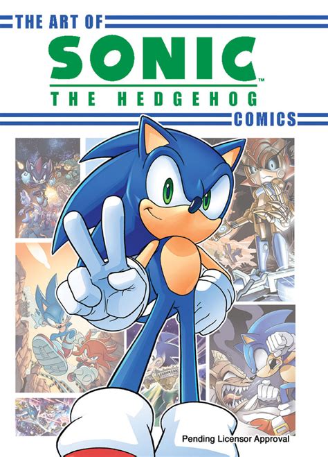 The Art Of The Sonic The Hedgehog Comics Sonic Wiki Zone Fandom