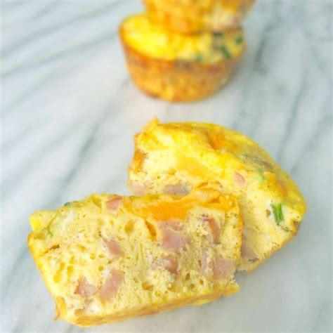 Ham And Cheese Baked Egg Cups The Lemon Bowl Recipe Breakfast