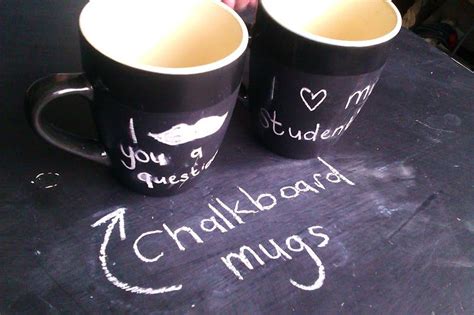 My Handcrafted Home Chalkboard Mugs Mugs Chalkboard Handcraft