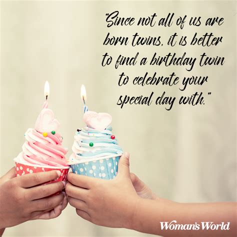 Sharing The Same Birthday Quotes