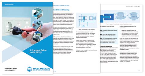 A Practical Guide To The Iec 62353 Standard Rigel Medical