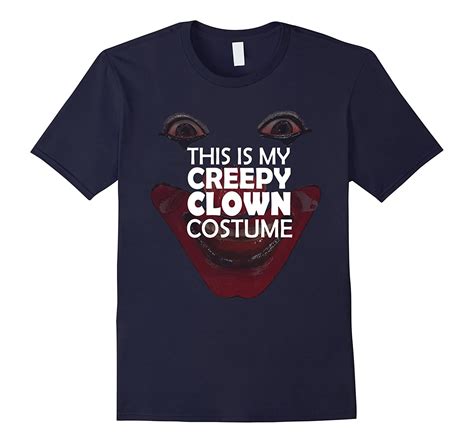 This Is My Creepy Clown Costume Scary Shirt For Halloween Art
