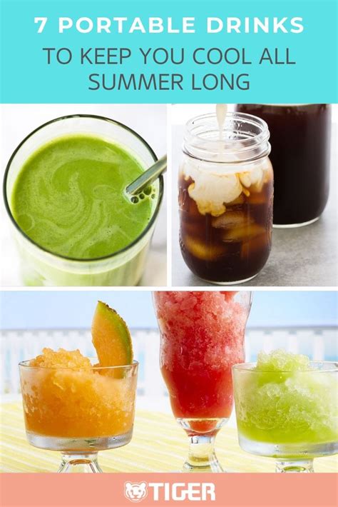 7 Portable Drinks To Keep You Cool All Summer Long Tiger Corporation