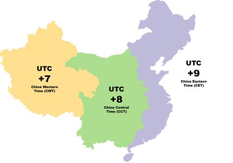 No daylight saving time in 2021. China time zone map - SHIKAKUTORU.INFO