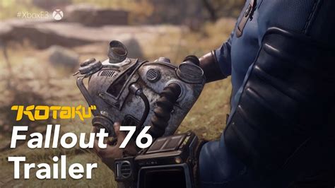 Fallout 76 Trailer At E3 2018 - YouTube
