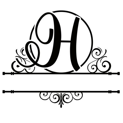 Fancy Letter H Designs