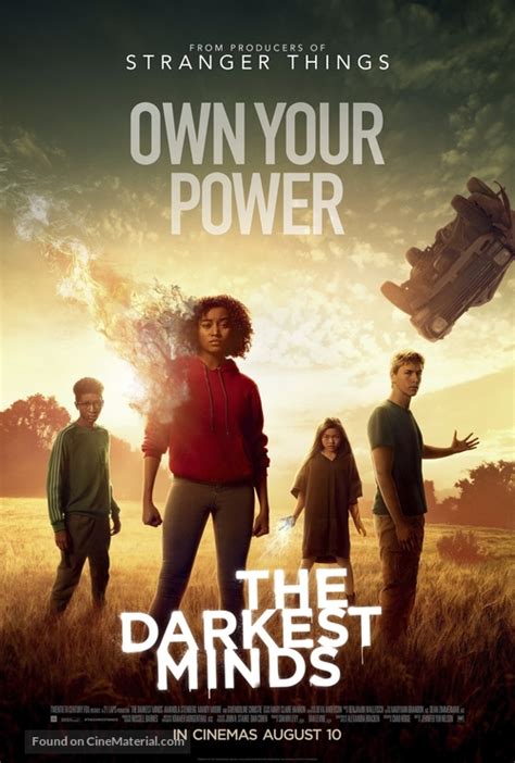 The Darkest Minds 2018 British Movie Poster