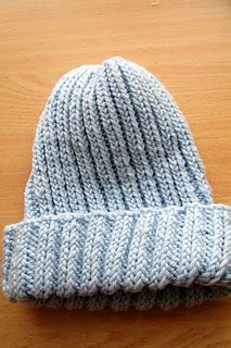 5 (3.75 mm) and u.s. Ravelry: Basic Knitted Stocking Hat Pattern pattern by ...