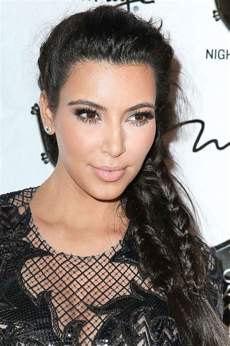 we love kim kardashians latest hairstyle braidtastic celebrity hair trends kardashian