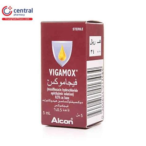 ChÍnh HÃng Thuốc Nhỏ Mắt Vigamox 5ml Trị Nhiễm Khuẩn Viêm Kết Mạc