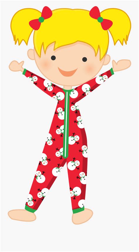 Christmas Pajamas Clipart Pajamas Cartoon Png Free Transparent