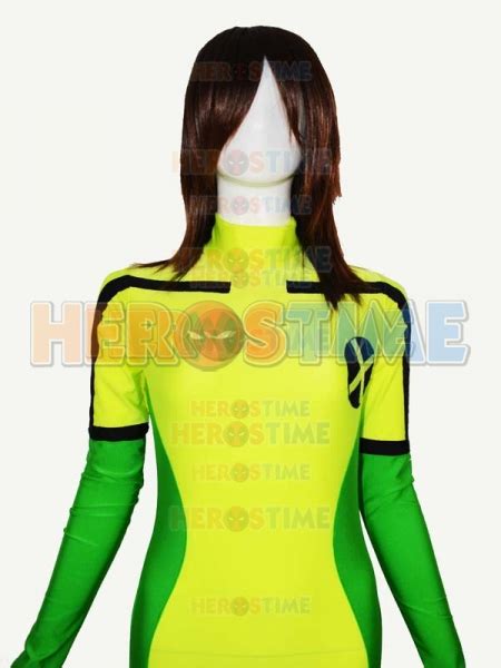 Newest Hot X Men Rogue Spandex Superhero Costume