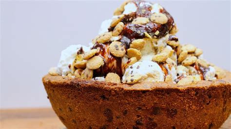 Exercise Total Nihilism By Eating A Sundae Out Of A Gigantic Cookie Bowl