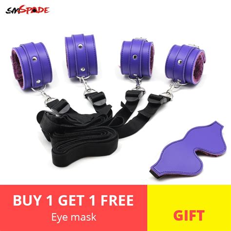 Smspade Bdsm Bondage Sex Toys For Couples Adult Games Bondage Restraints Kit Handcuffsankle