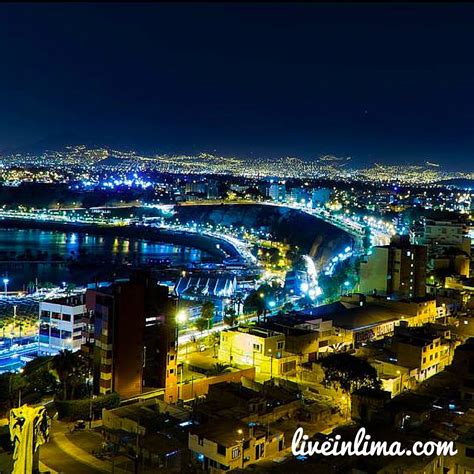 Lima At Night Lima Peru Peru Travel Lima