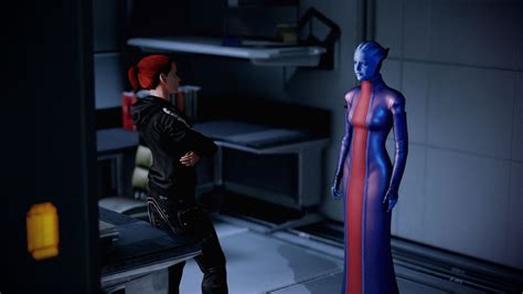 Mass Effect Le2 Shepard And Liara Their Story Part 55 Youtube