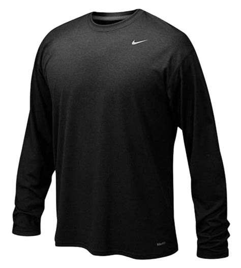 Nike Youth Legend Dri Fit Long Sleeve Performance Tee Shirt T Shirt