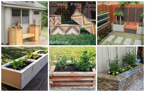 15 Planter Boxes You'll Want to DIY Right Now - Garden Lovers Club