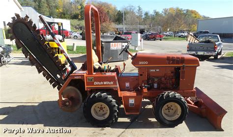 1995 Ditch Witch 3500 Trencher In Omaha Ne Item L4124 Sold Purple Wave