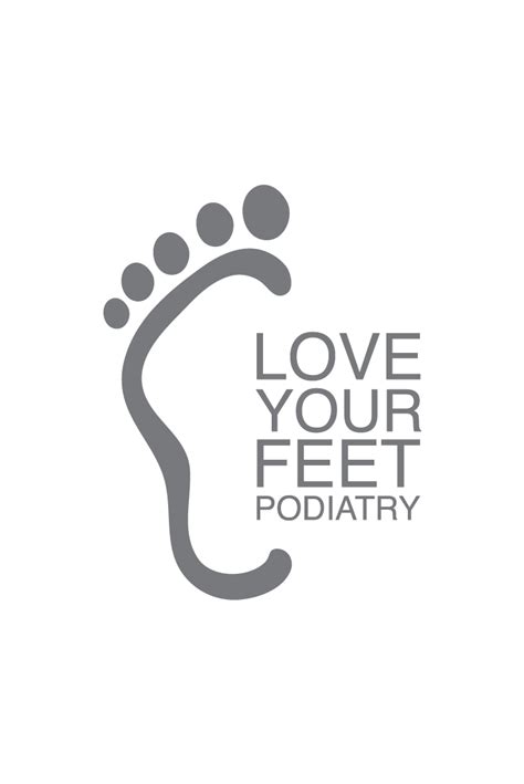 Love Your Feet Podiatry Logo I Designed For A Local Foot Specialist