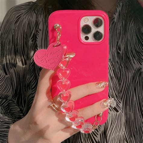 Pink Chain Iphone Case Finishifystore