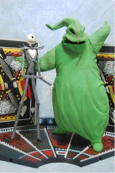 Nmbc Jack Skellington Vs Oogie Boogie Action Figures Another Toy