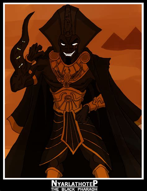 nyarlathotep the black pharaoh by genocyber on deviantart