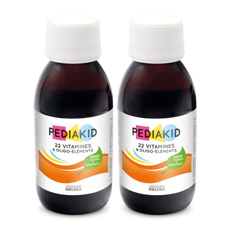 Pediakid 22 Vitamines Et Oligo éléments Enhances Nutrients Intake