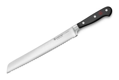 Wusthof Double Serrated Bread Knife Classic 9 Inch Cutlery And More