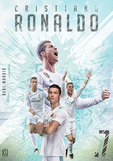 Cristiano Ronaldo Real Madrid Cr7 Poster By Kias93 Redbubble