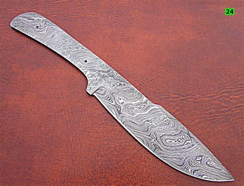 Knife Supplies Damascus Blank Blades Damascus Blank Blade