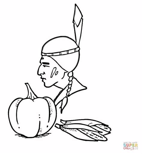 Indian Corn coloring page | Free Printable Coloring Pages