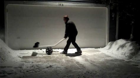 Widest Snow Shovel Man Powered Snow Plow Green Snow Plow