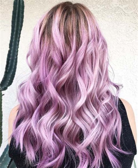 Lavender hair color makes a great choice as there are many shades to choose from ranging from the lightest pastel to shocking electric shades. 20 Cool Ideas For Lavender Ombre Hair and Purple Ombre