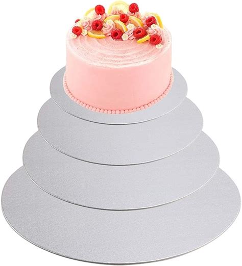 Nactech Thin Cake Board For Tiered Stacked Cakes 6 8 10 12 Cake