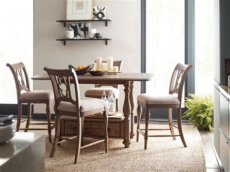We carry a large selection of kincaid furniture dining room furniture dining chairs on sale. Weatherford Heather Tall Gathering Dining Room Set from ...