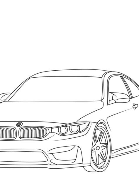 Cool Bmw Coloring Page Download Print Or Color Online For Free