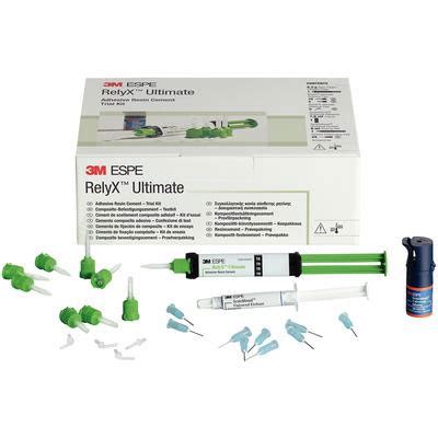 RelyX Ultimate Adhesive Resin Cement - Trial Kit, Translucent: 1 Bottle