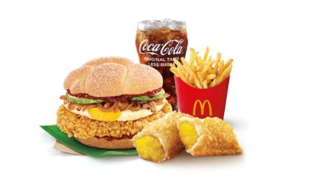This is what fusion is about. McDonald's to bring back Nasi Lemak Burger ahead of ...