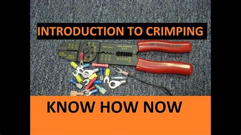 How To Use Wire Crimp Connectors Youtube