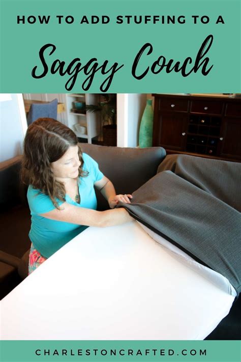 How To Stuff Sofa Cushions Give New Life To A Saggy Couch Cushions On Sofa Easy Diy Hacks