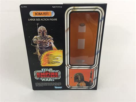 Replacement Vintage Star Wars The Empire Strikes Back 12 Boba Fett Box And Inserts Replicator