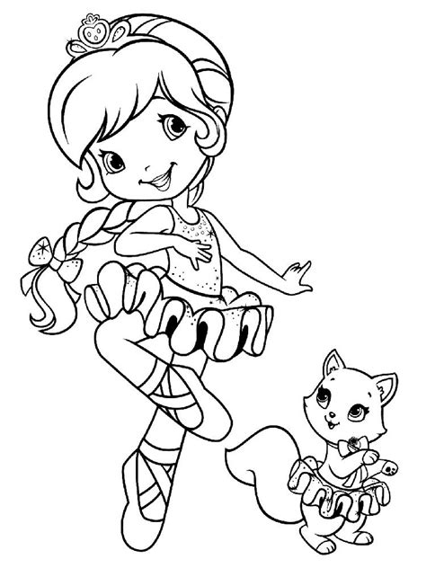 You can easily print or download them at your convenience. Strawberry Shortcake coloring pages. Free Printable ...