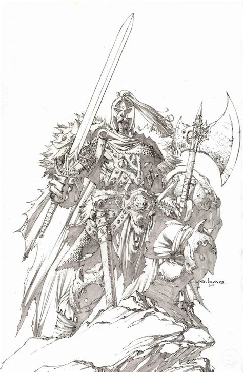 Eric Basaldua Viking Vikings Comic Book Artists Art